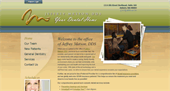 Desktop Screenshot of jeffmatsondds.com